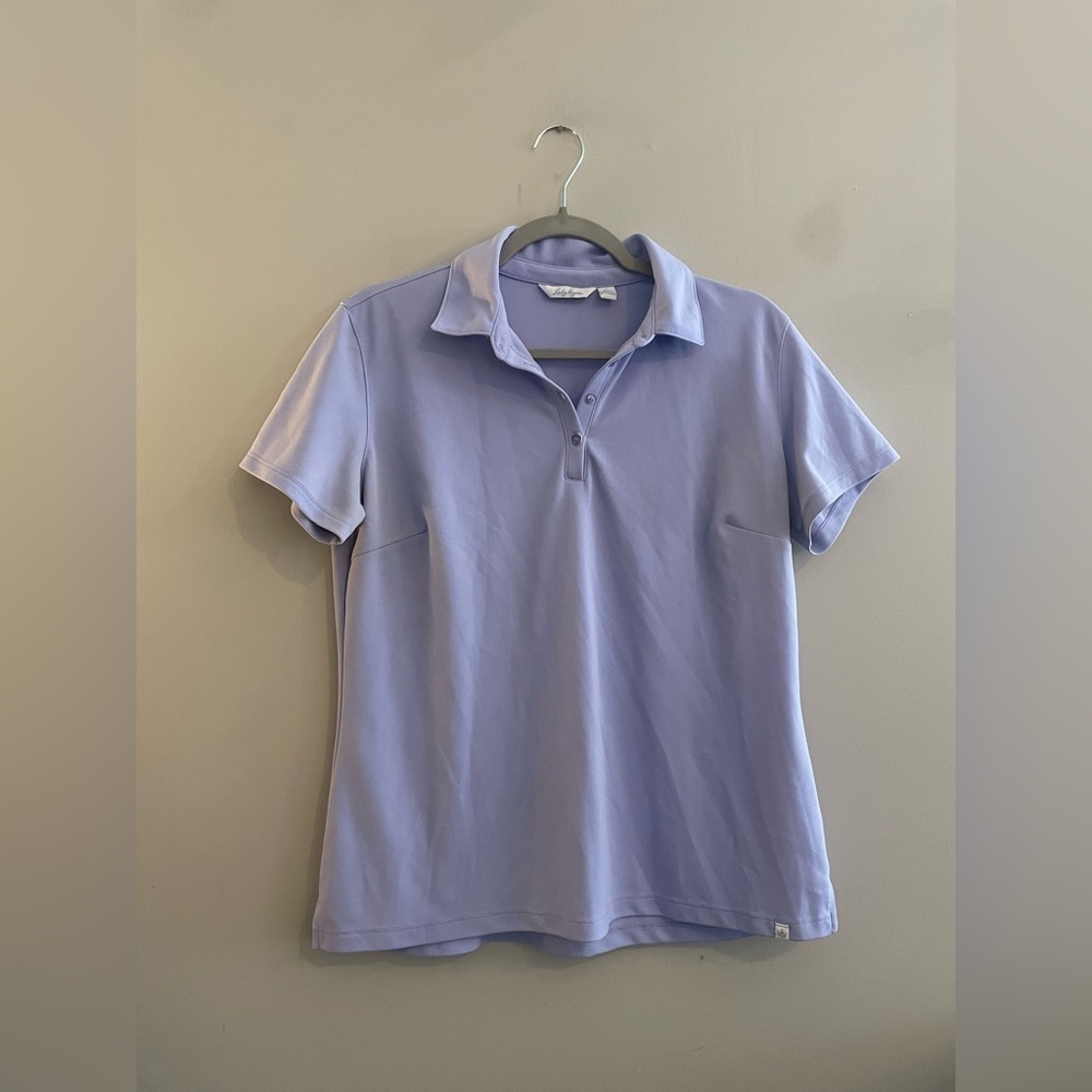 Lady Hagen Lilac/Light Purple Short Sleeve Polo Golf